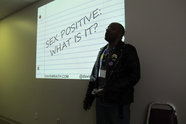 Presenting "Sex Positive (What Is It ?)" at Westcoast Bound in Vancouver, British Columbia.